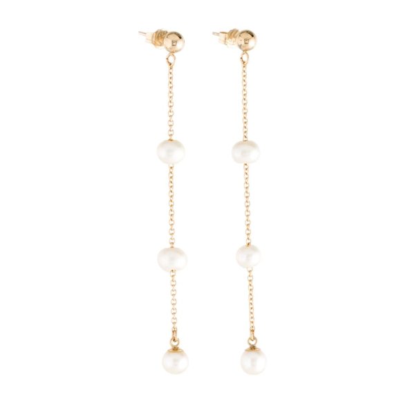 EARRINGS 14K Pear Drop Earrings - Picture 3 of 5